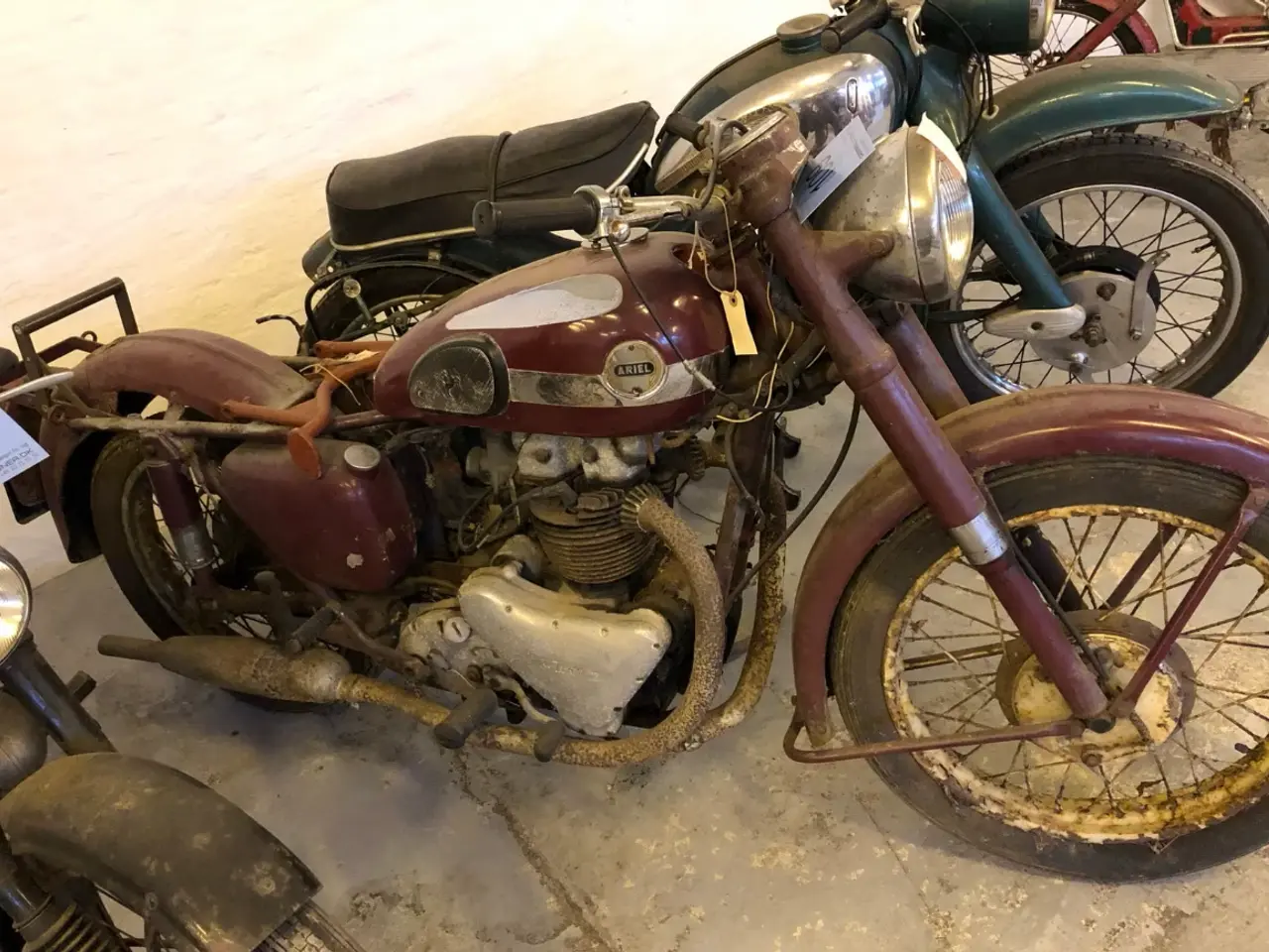 Billede 8 - Ariel huntmaster twin, årg 1955 veteran motorcykel