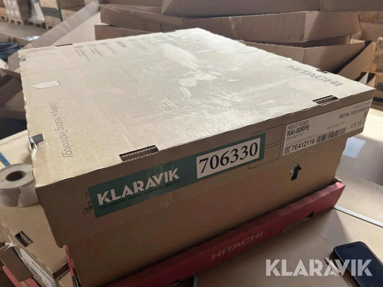 Billede 1 - Varmepumpe Hitachi RAI-50RPE