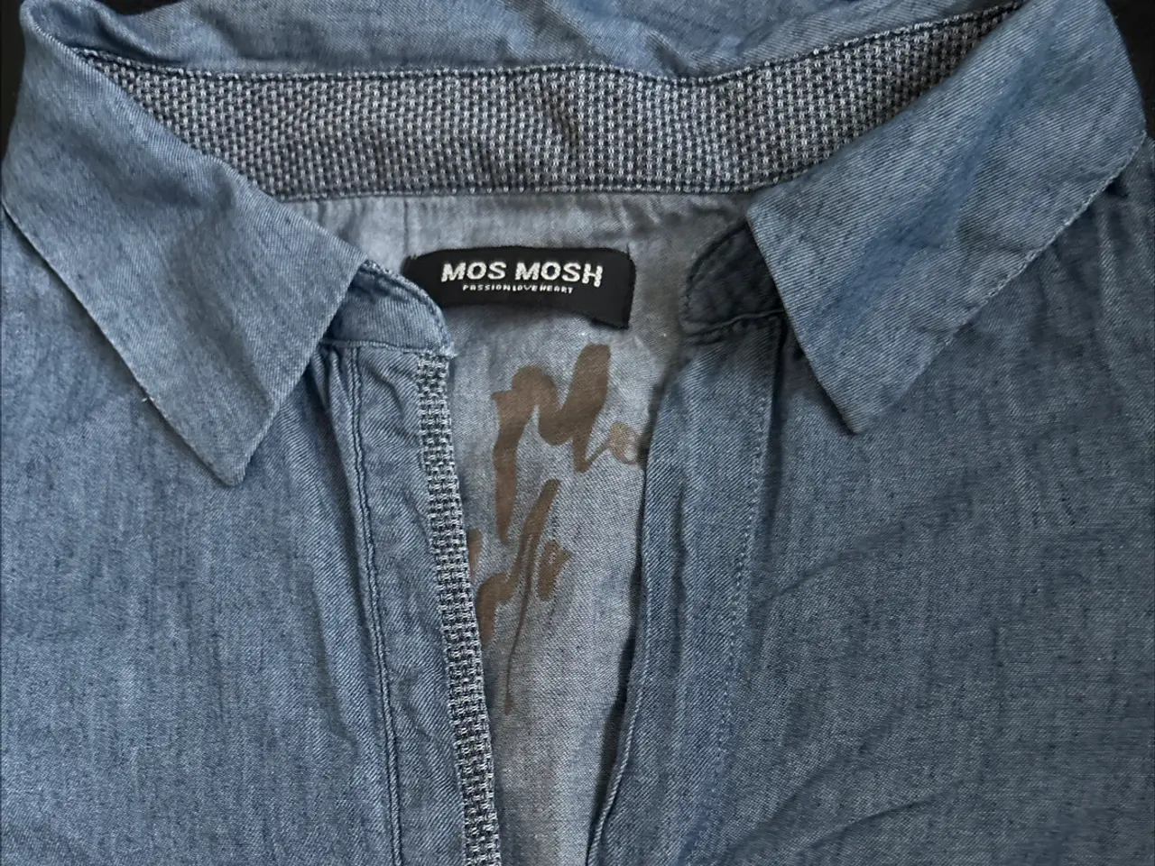 Billede 1 - MOS MOSH denim skjorte
