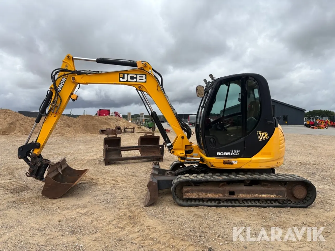 Billede 2 - Gravemaskine JCB 8085 ZTS med tilbehør