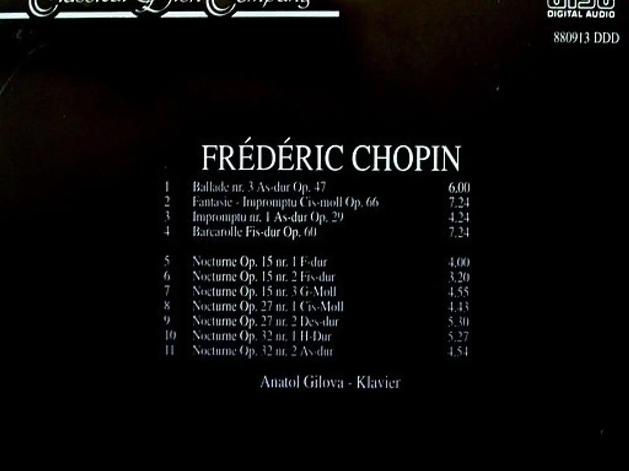 Billede 2 - Frédéric Chopin /… – Ballade nr. 3, Fantasie – CD