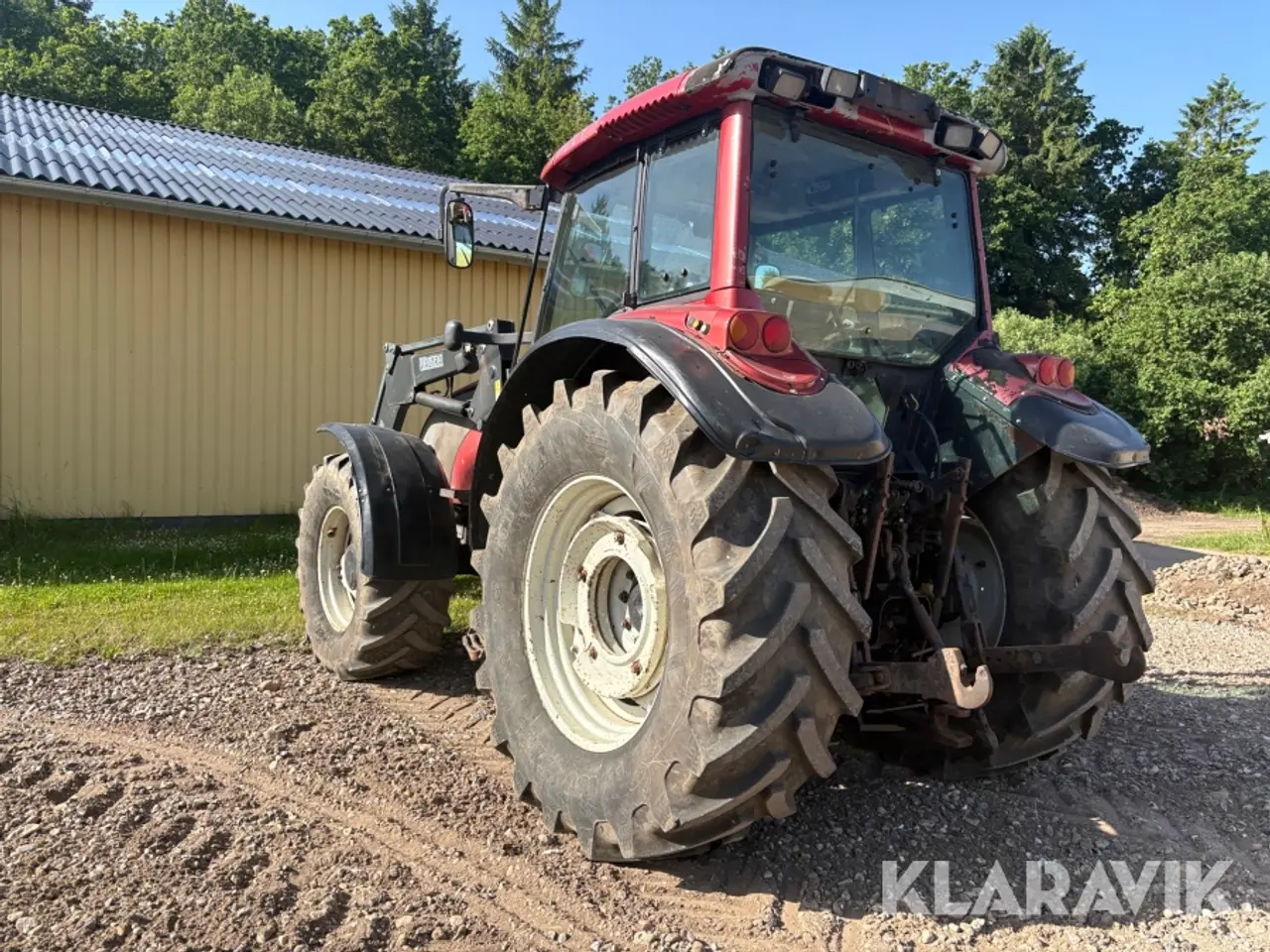 Billede 7 - Traktor Valtra T150 med frontlæsser