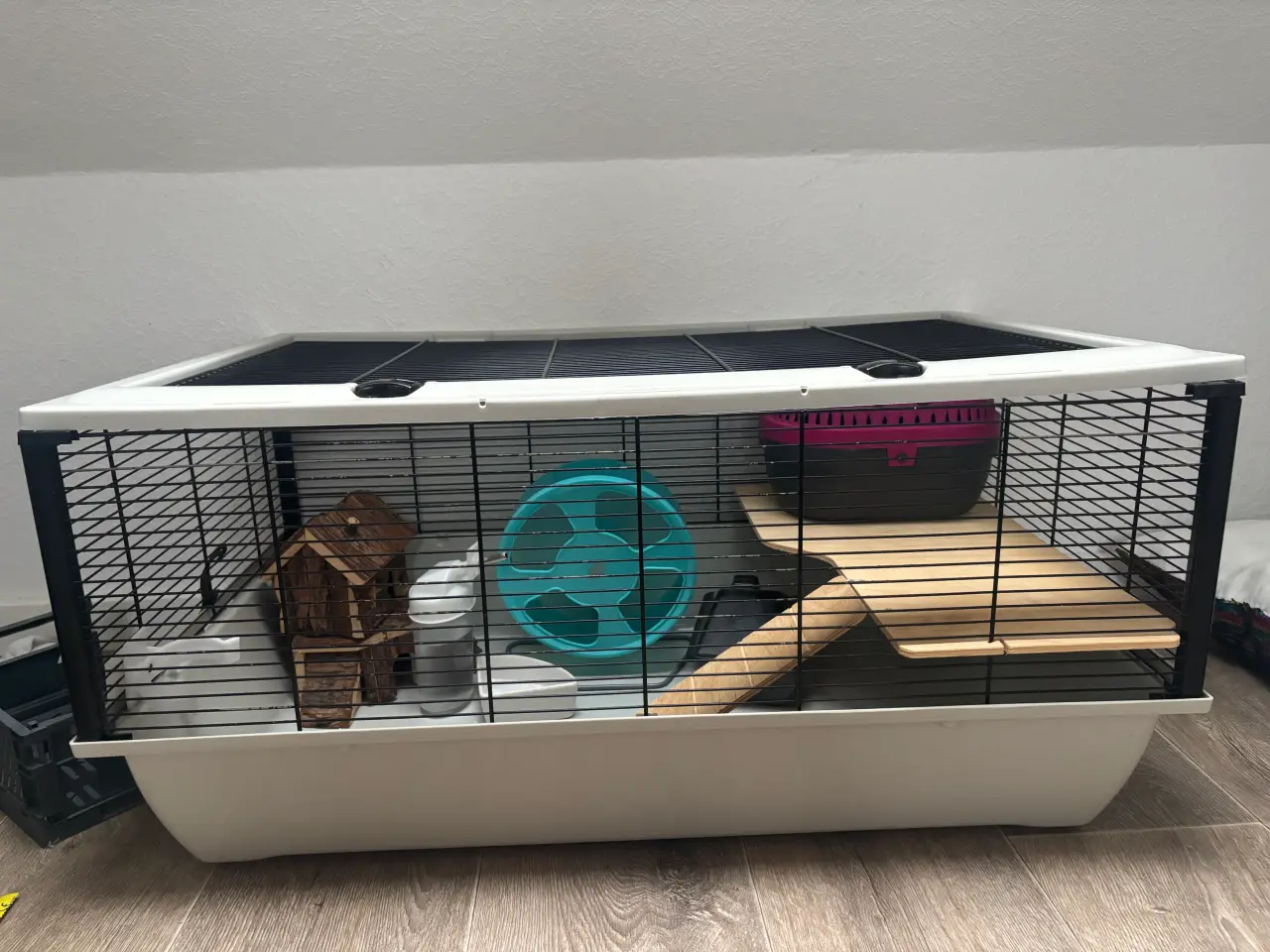 Billede 1 - Stort bur til hamster med tilbehør