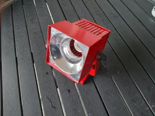 Retro Rød Spot lampe "Finnerup"