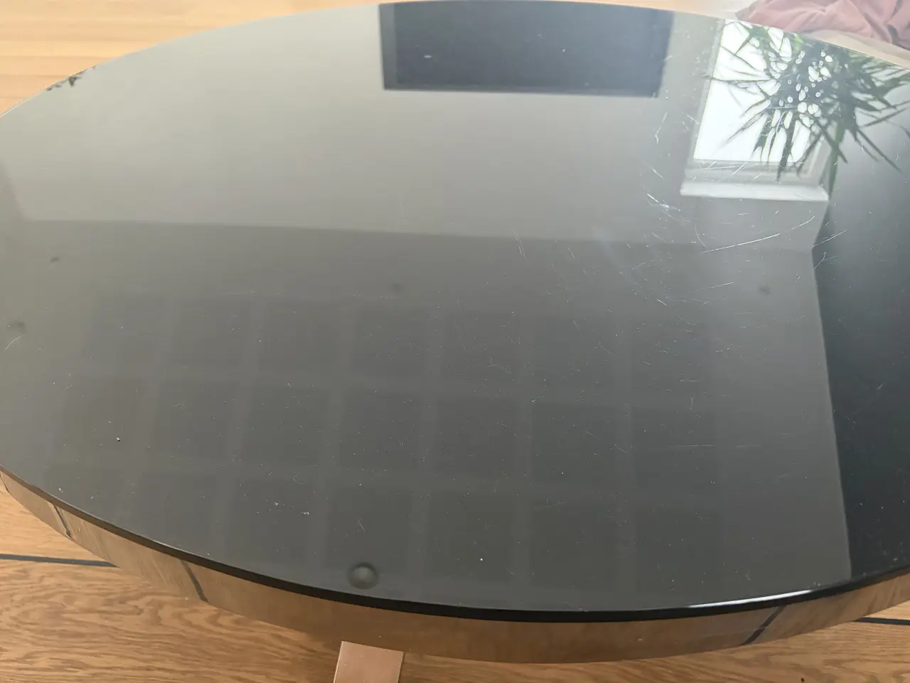 Billede 1 - Sofabord med glasplade