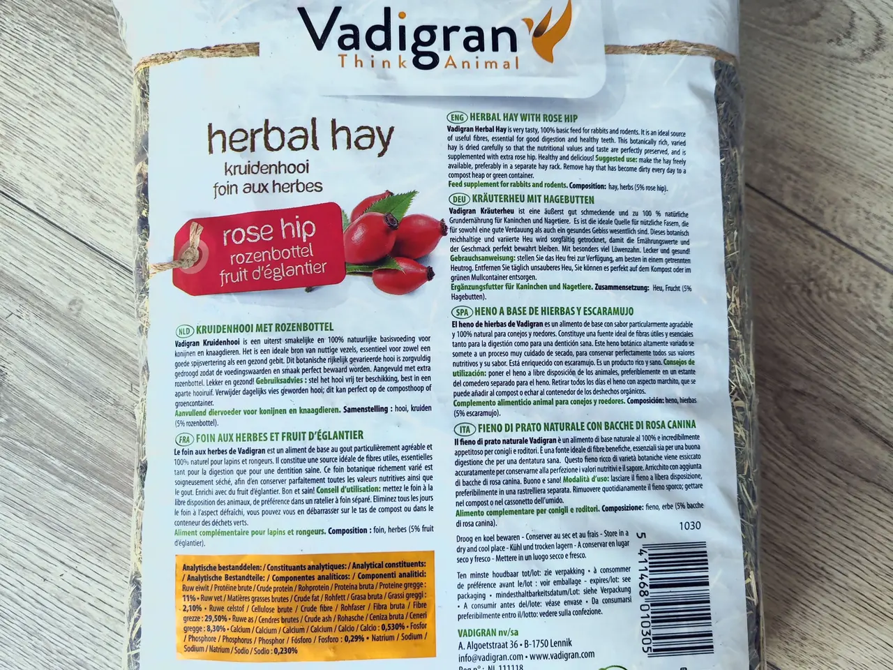 Billede 2 - Vadigran hø til kanin eller marsvin *NY*