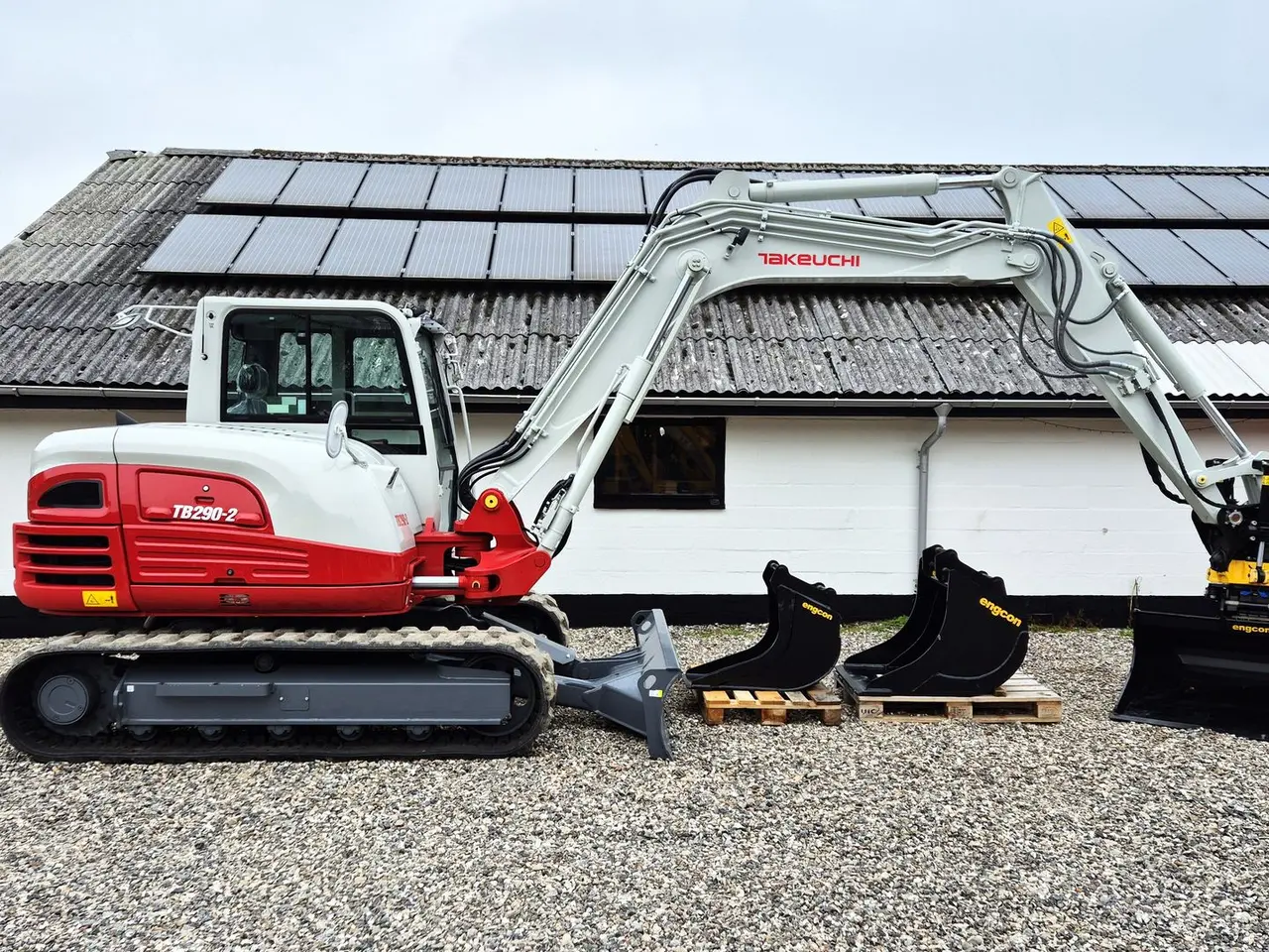 Billede 1 - Takeuchi TB290-2 / Fabriksny / Engcon med gribeklo / MIG2 / Engcon skovlsæt