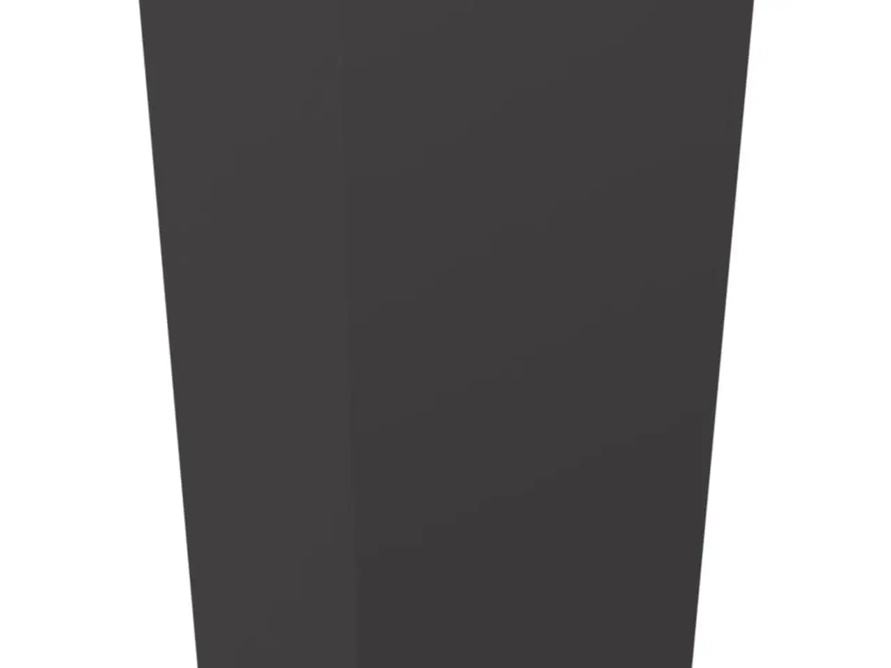 Billede 6 - Plantekrukke i stål 45 x 45 x 75 cm - sort