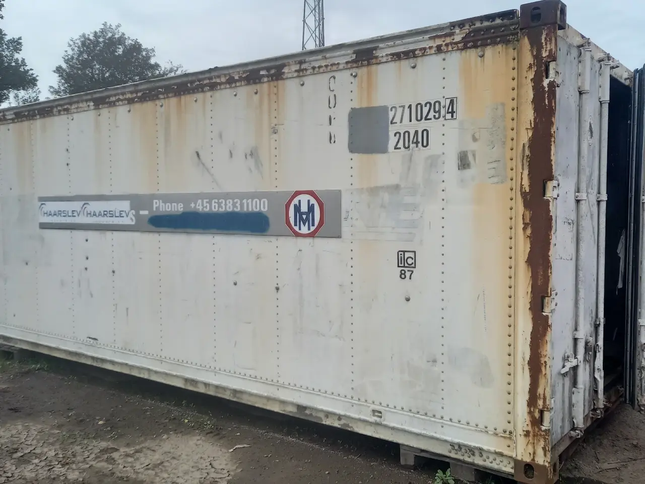 Billede 4 - 20 fods container isoleret