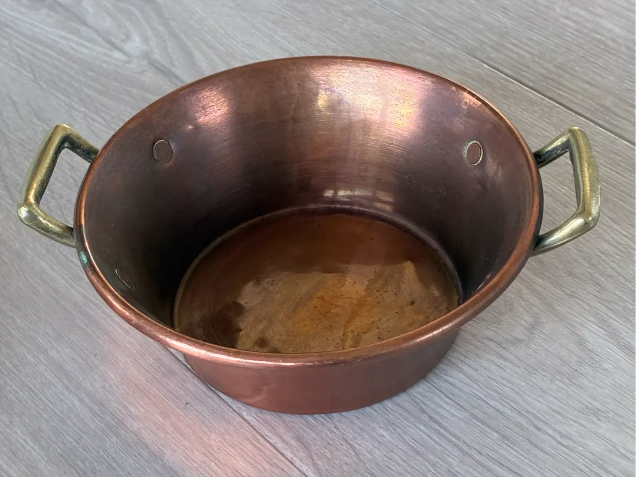 Billede 6 - Små vintage kobber kasseroller / sautépander