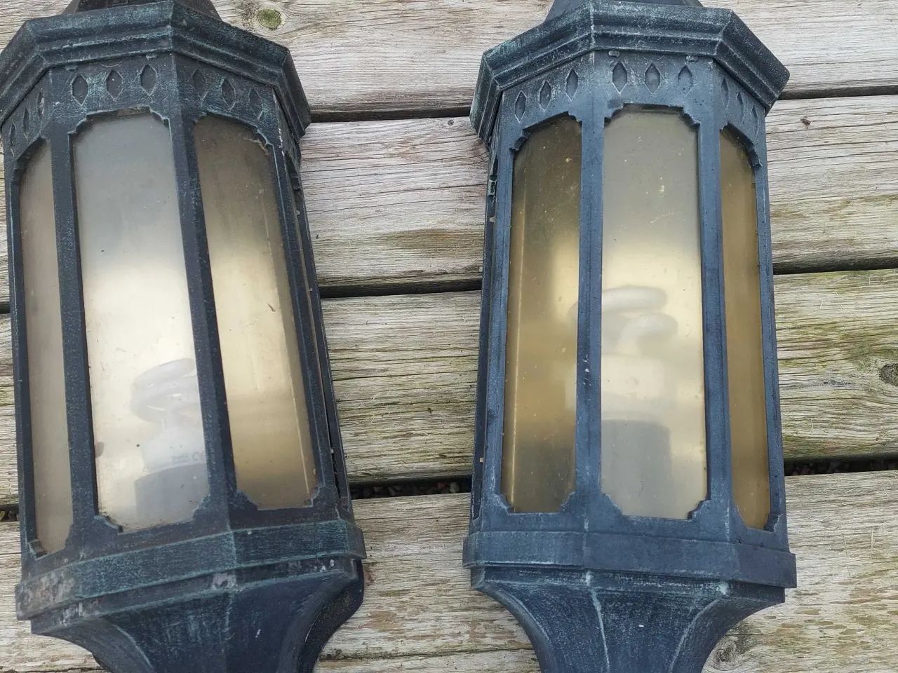 Billede 1 - Udendørs norsk aluminium lamper
