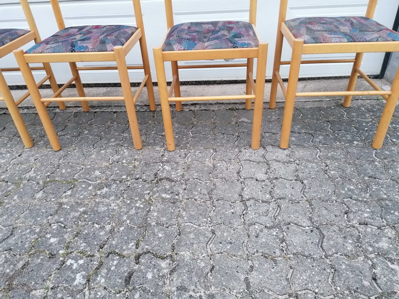 Billede 5 - Spisebordsstole i Bøg