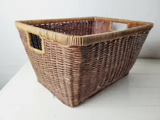 ⭐️- Vintage Fletkurv i Bambus og Pil