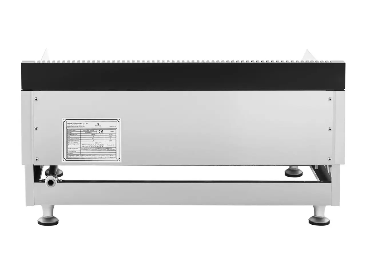 Billede 4 - Stegeplade gas – dobbelt – 60 x 40 cm