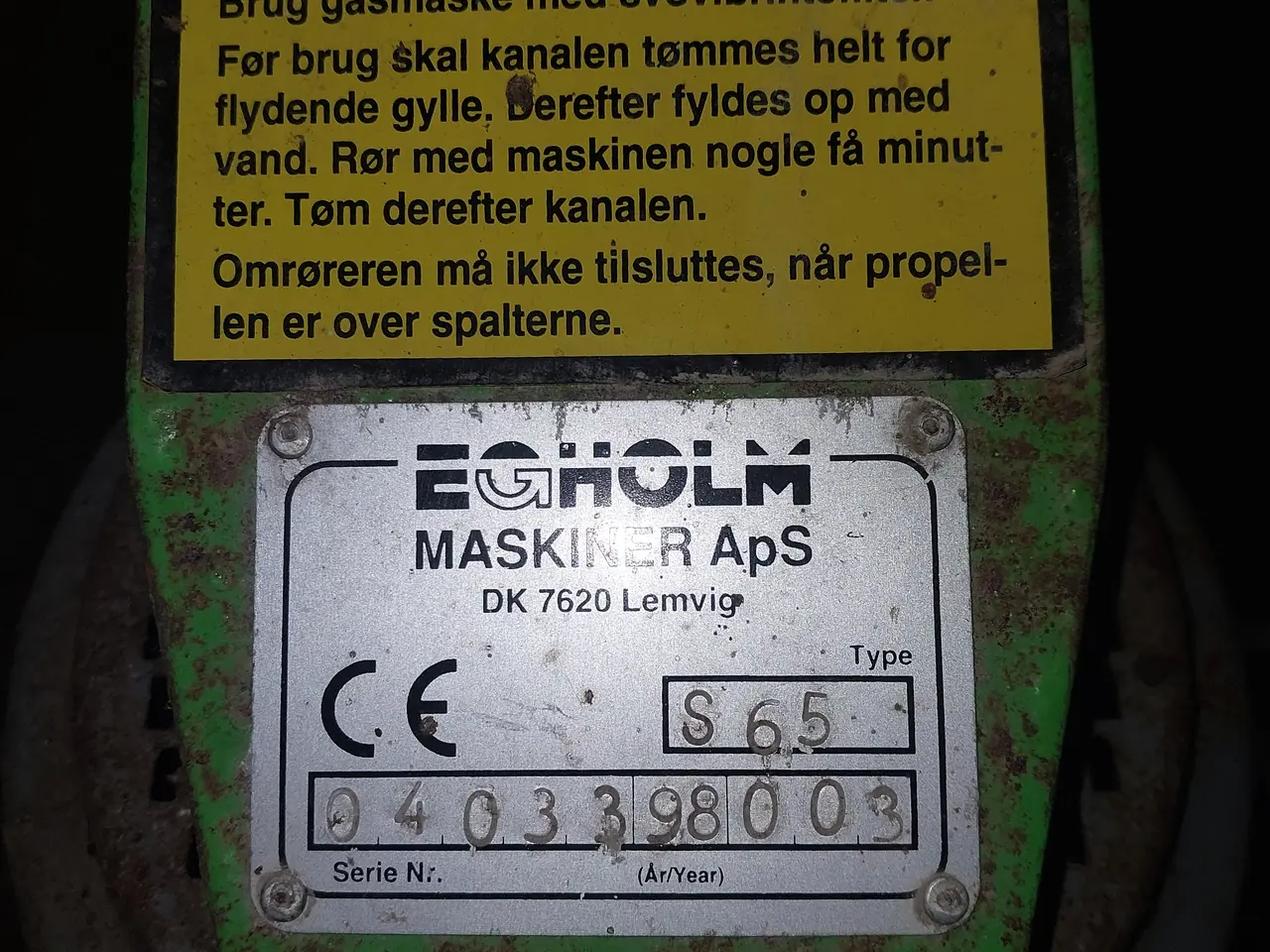 Billede 3 - Egholm Gyllemixer