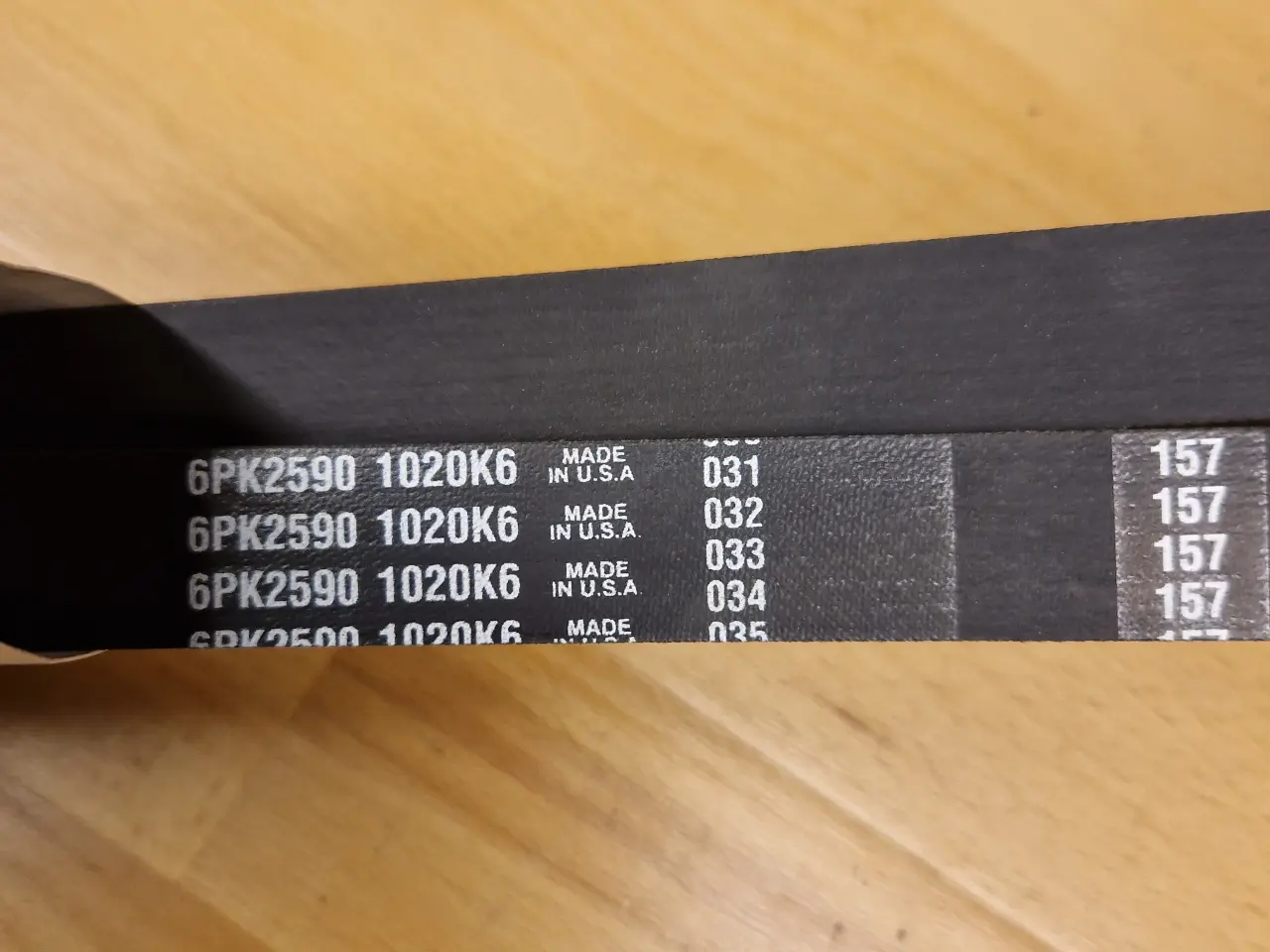 Billede 2 - V.rem 6PK2590 bla Ford