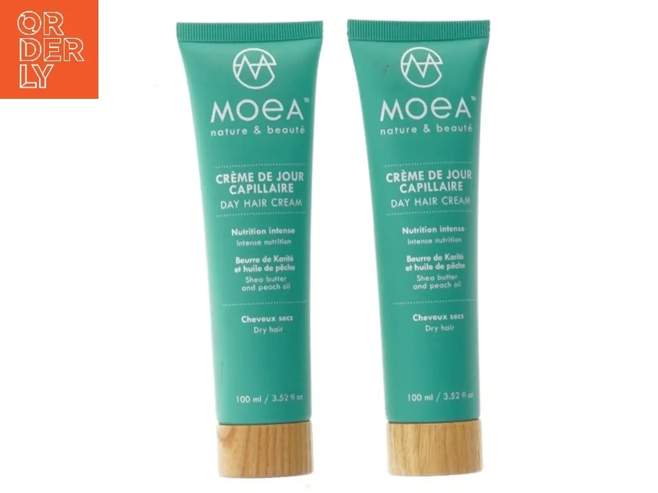 Billede 1 - Moea hårcreme 2 x 100 ml fra Moea (str. 2 stk 100 ml 17 cm)