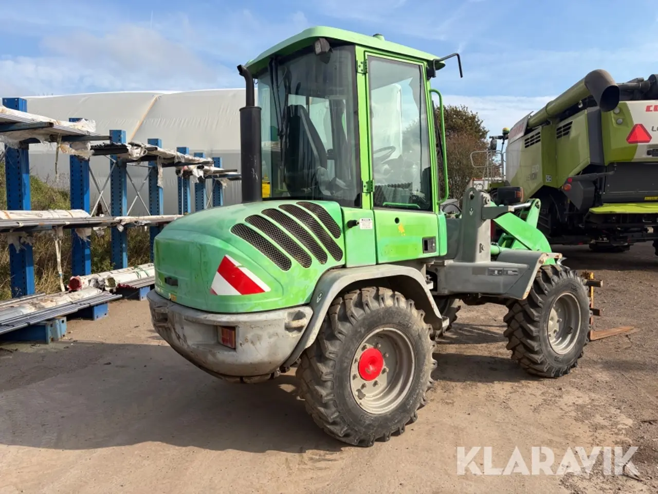 Billede 5 - Gummiged Volvo L30B-Z/X med Pallegafler