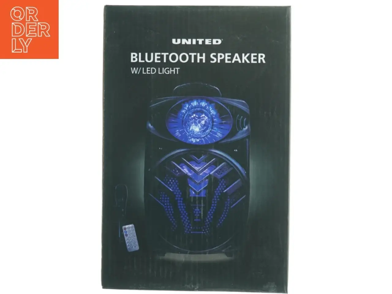 Billede 1 - United Bluetooth Højttaler med LED lys fra United (str. 36,8 x 24 x, 19,5 cm)
