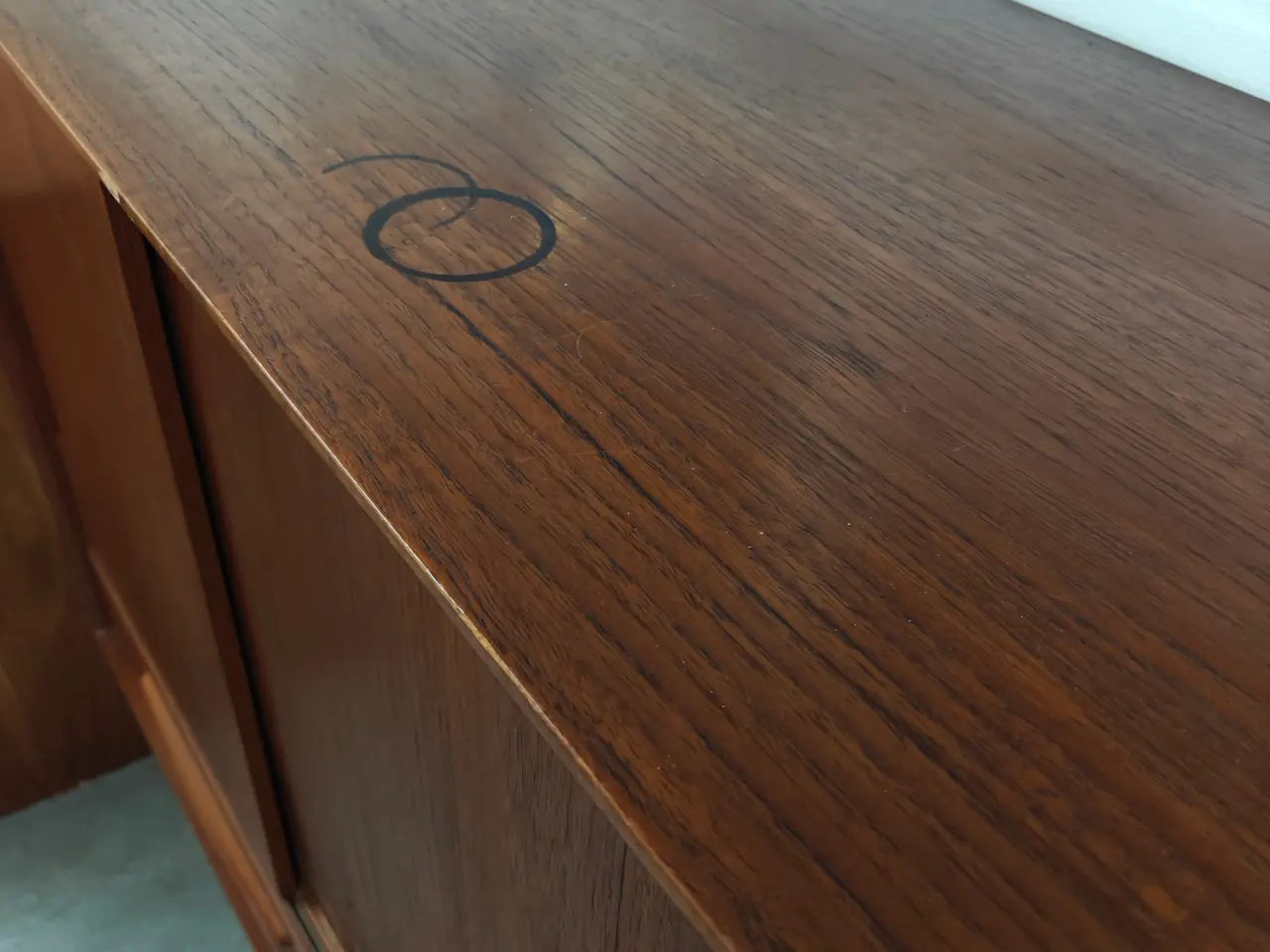 Billede 5 - Teak træ skænk med bar 