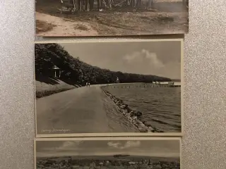 Lemvig 3 stk. ældre sort/hvid