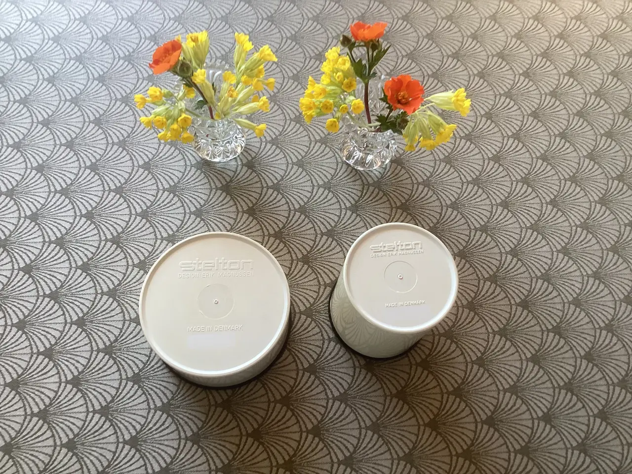 Billede 2 - Stelton sukkerskål og flødekande lys creme