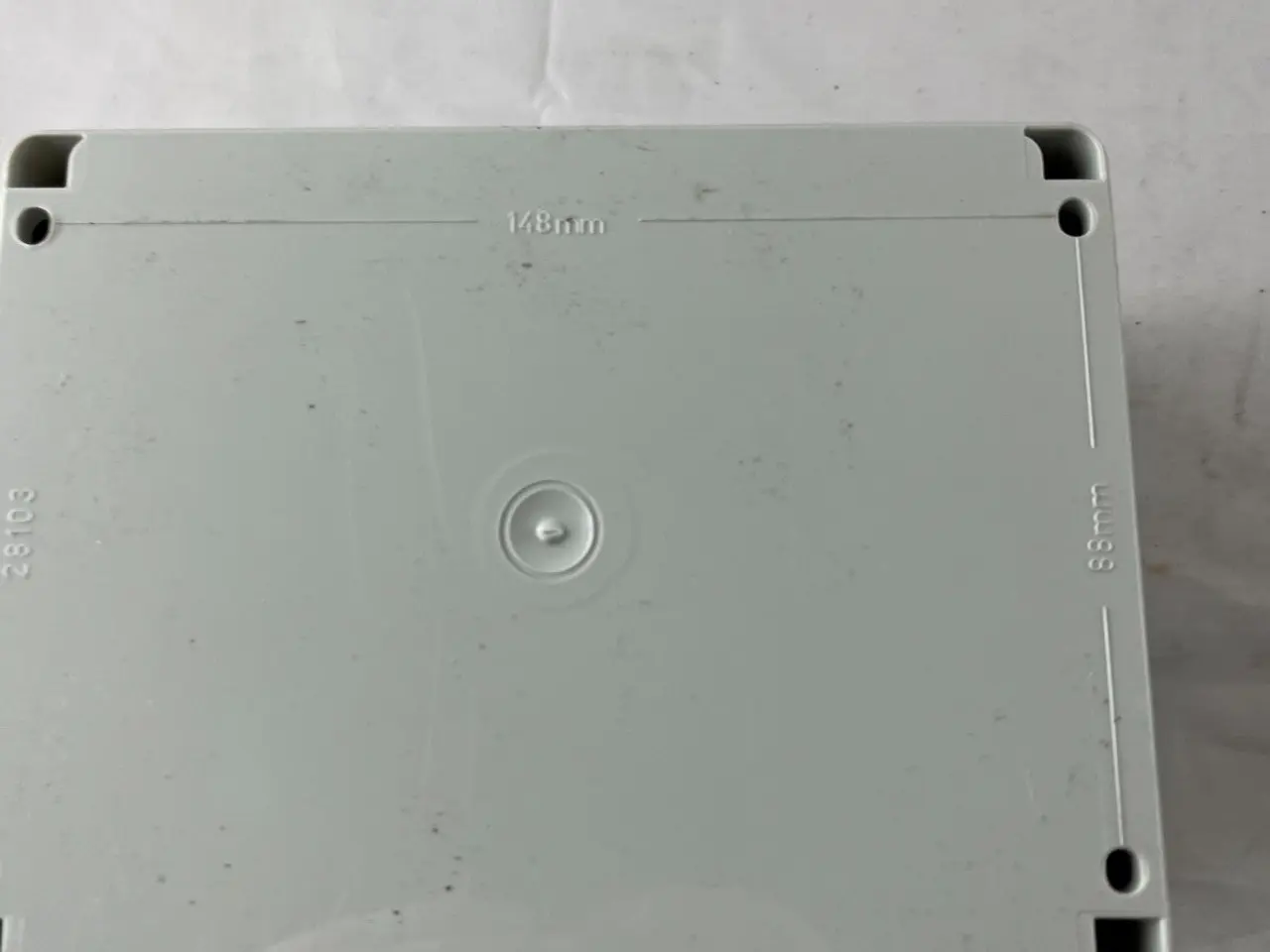 Billede 7 - Fibox 703805 kabinet Clear Lid 148x88mm Grey Base