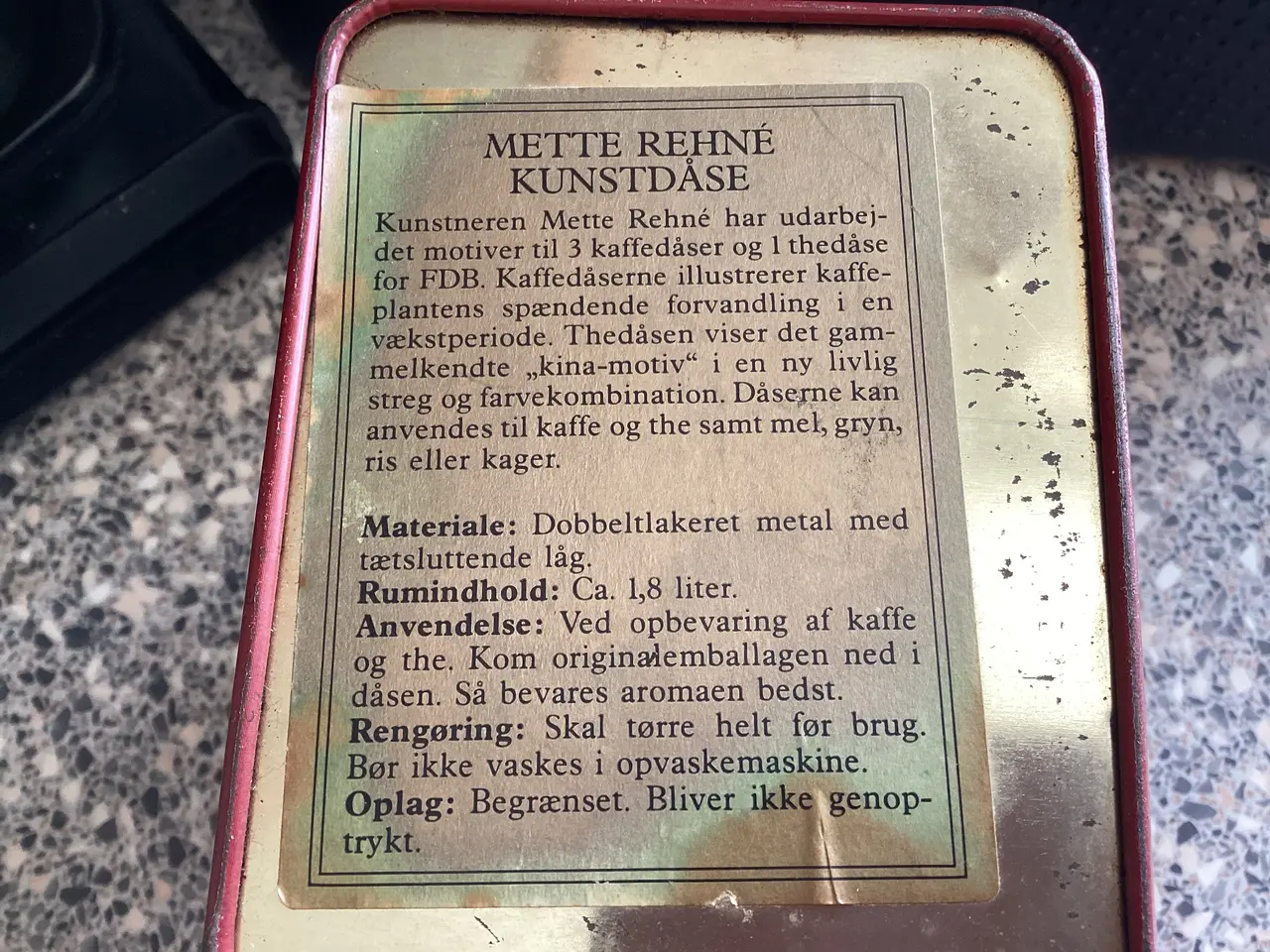 Billede 5 - Mette Rehne Kunstdåse  
