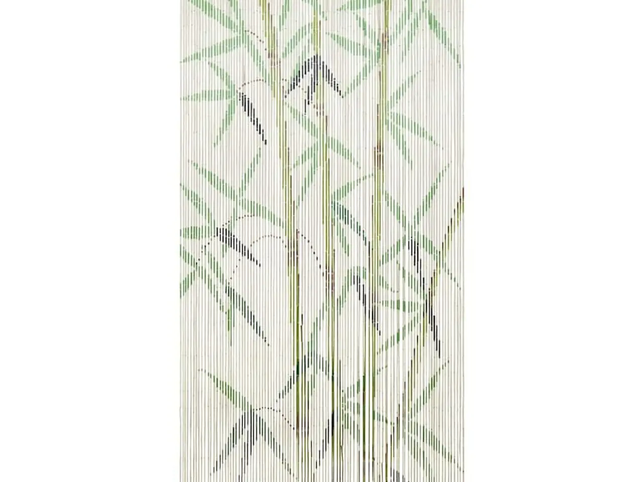 Billede 3 - Insektgardin til døren bambus print 90x220 cm bambus
