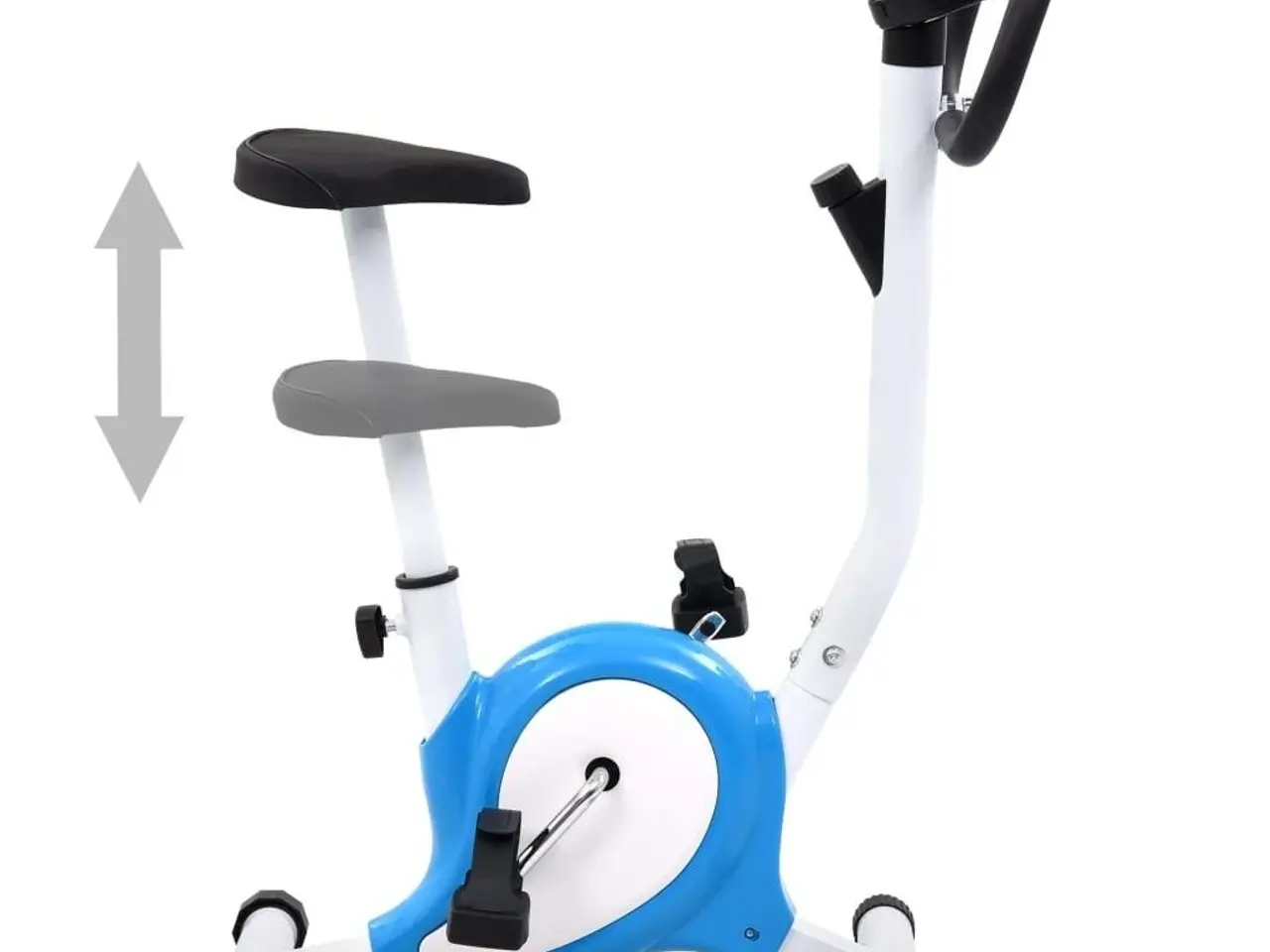 Billede 2 - Motionscykel med bæltemodstand blå