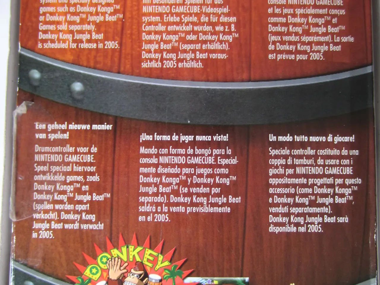 Billede 4 - Nintendo Donkey Kong Jungle Beat trommer til