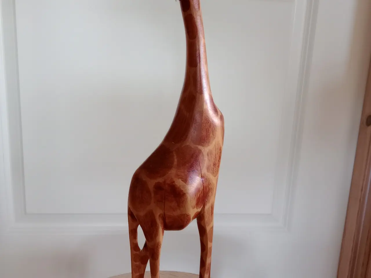 Billede 9 - 14 spændende giraffer udskåret i træ
