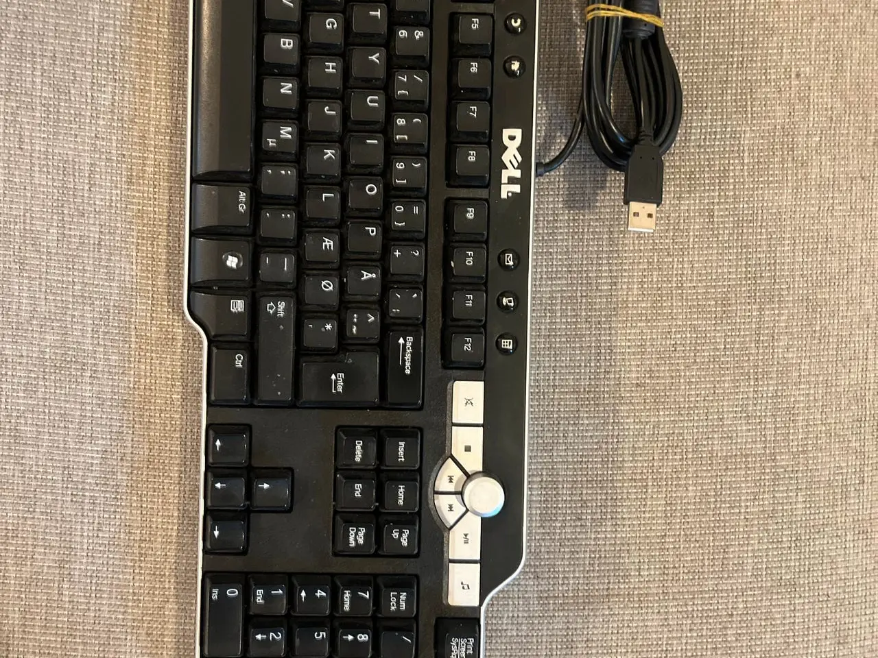 Billede 1 - Dell tastatur SK-8135 med 2 USB-porte