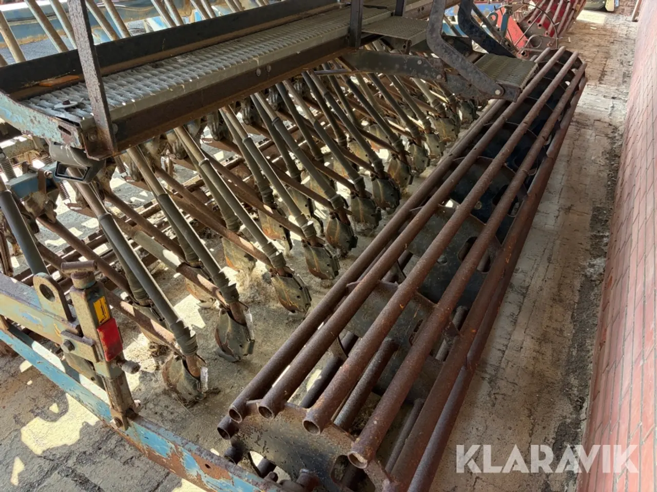 Billede 3 - Kombiharve med planke og såmaskine Agrodan Multidrill 400a