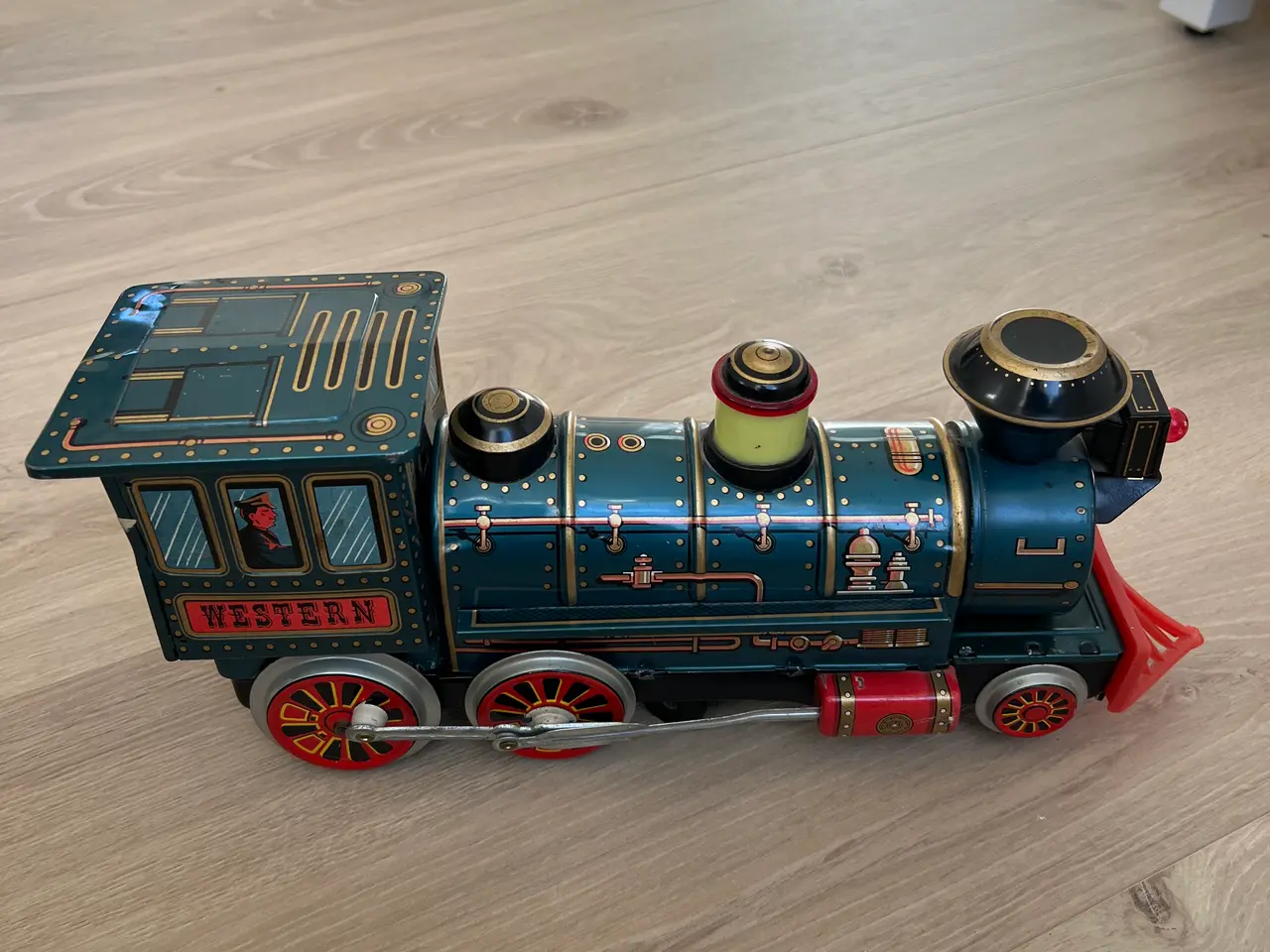 Billede 1 - Vintage Western Locomotive Tin