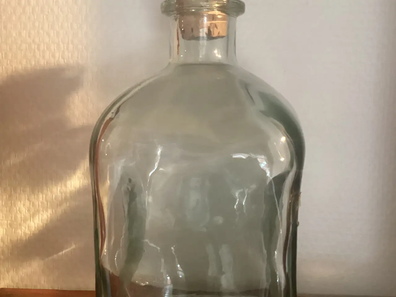 Billede 2 - Vintage snapsflaske med prop