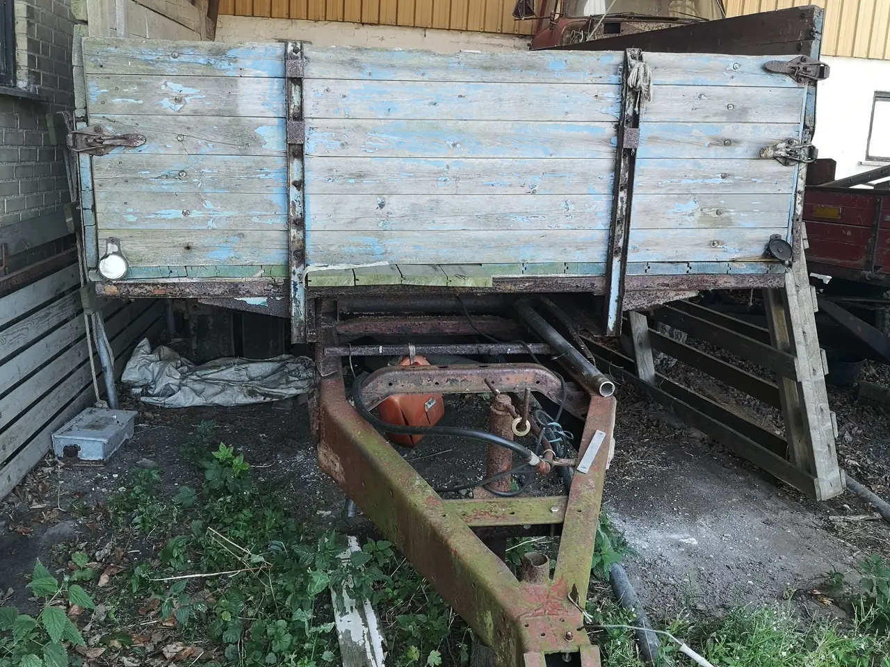 Billede 2 - Landbrugsvogn, halmvogn, kornvogn