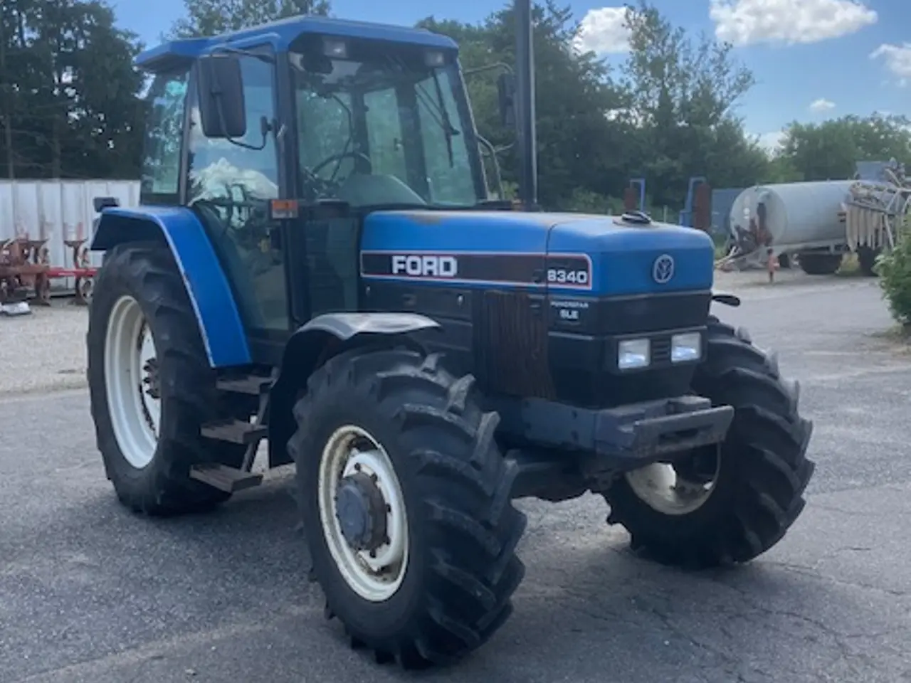 Billede 3 - Ford 8340 SLE traktor