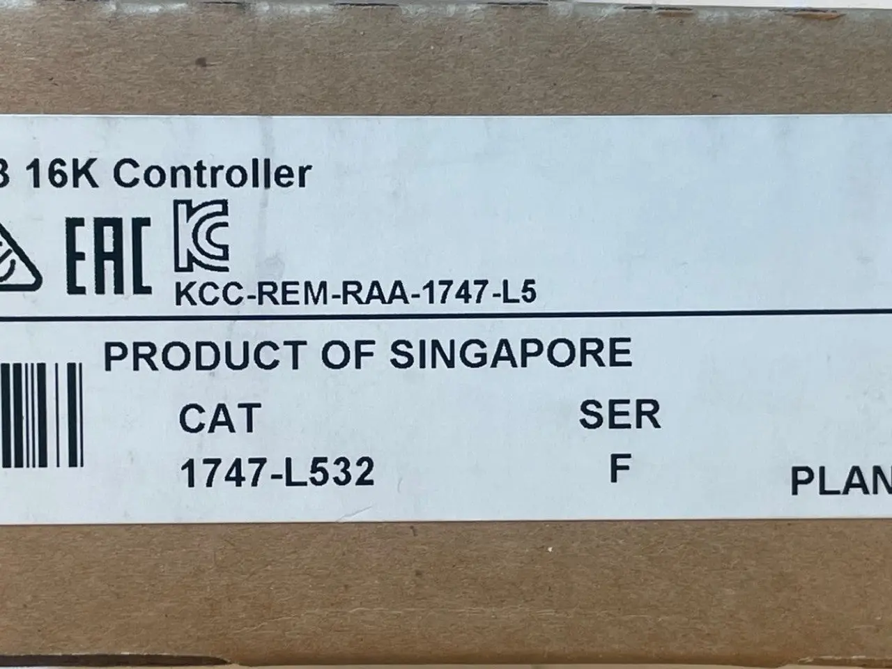 Billede 1 - Allen-Bradley 1747-L532 SLC 5/03 16K PLC Processor