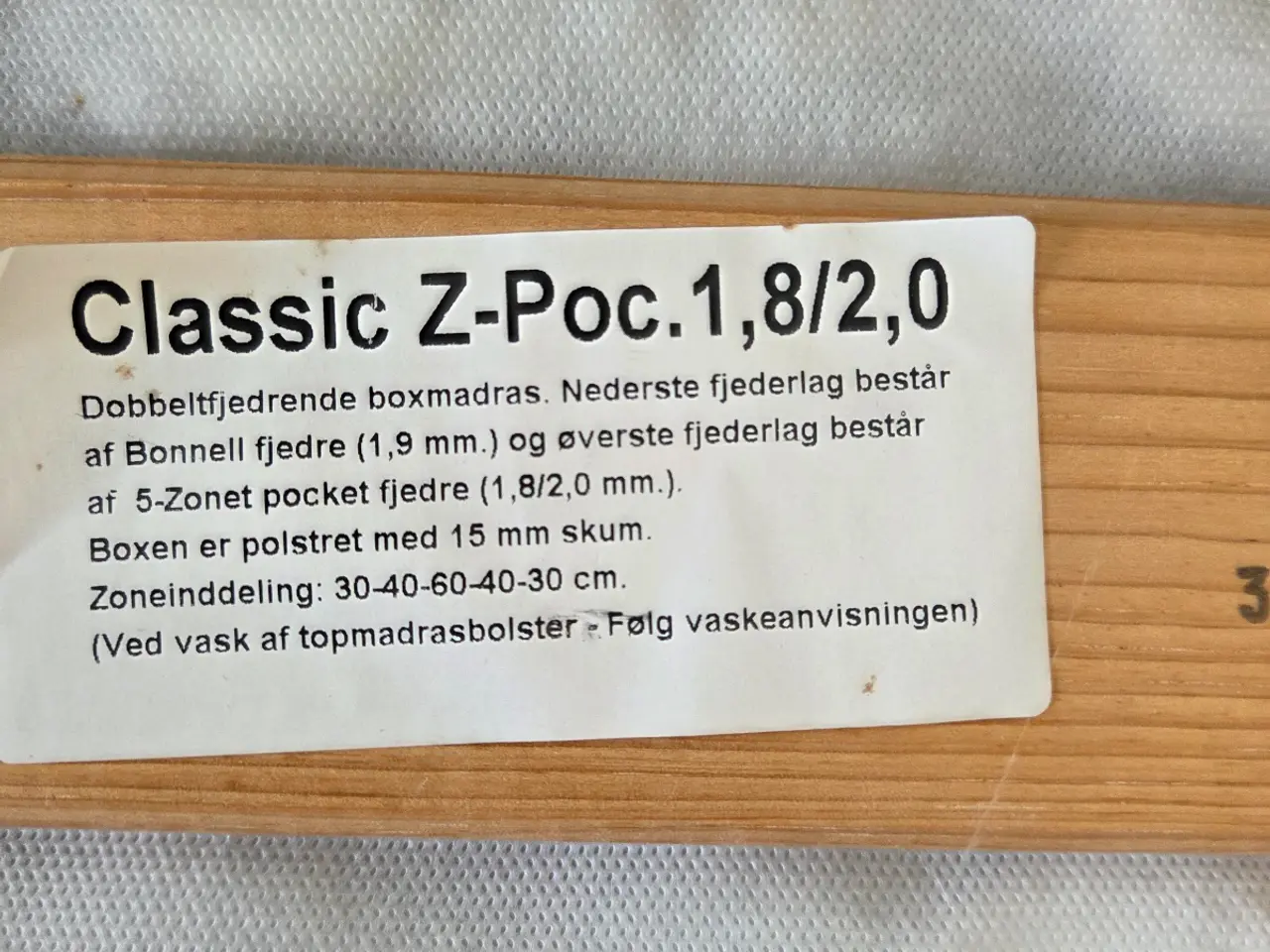 Billede 3 - Box seng med ben