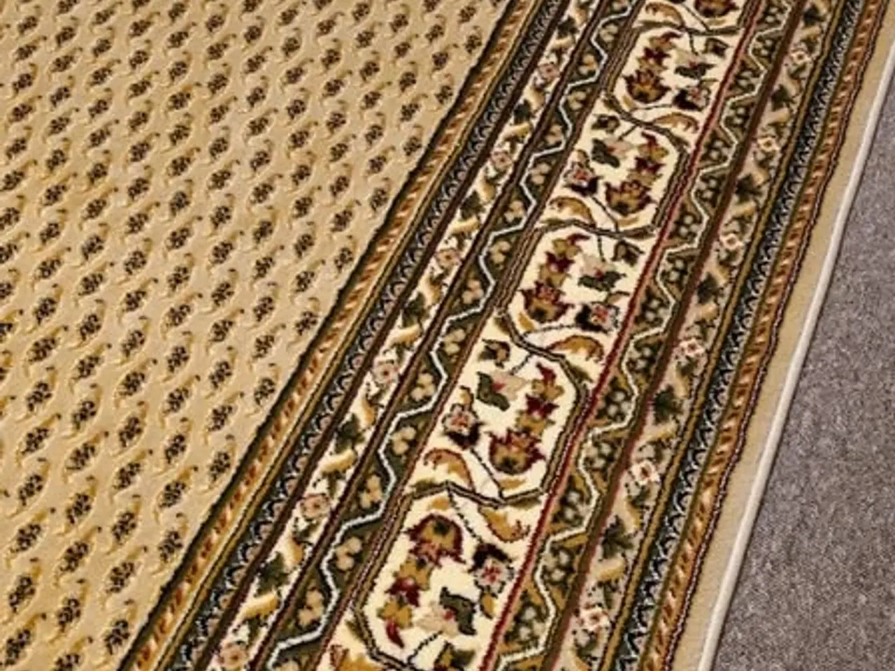 Billede 6 - Orientalsk Lotos MIR Tæppe – 240 x 340 cm – Beige