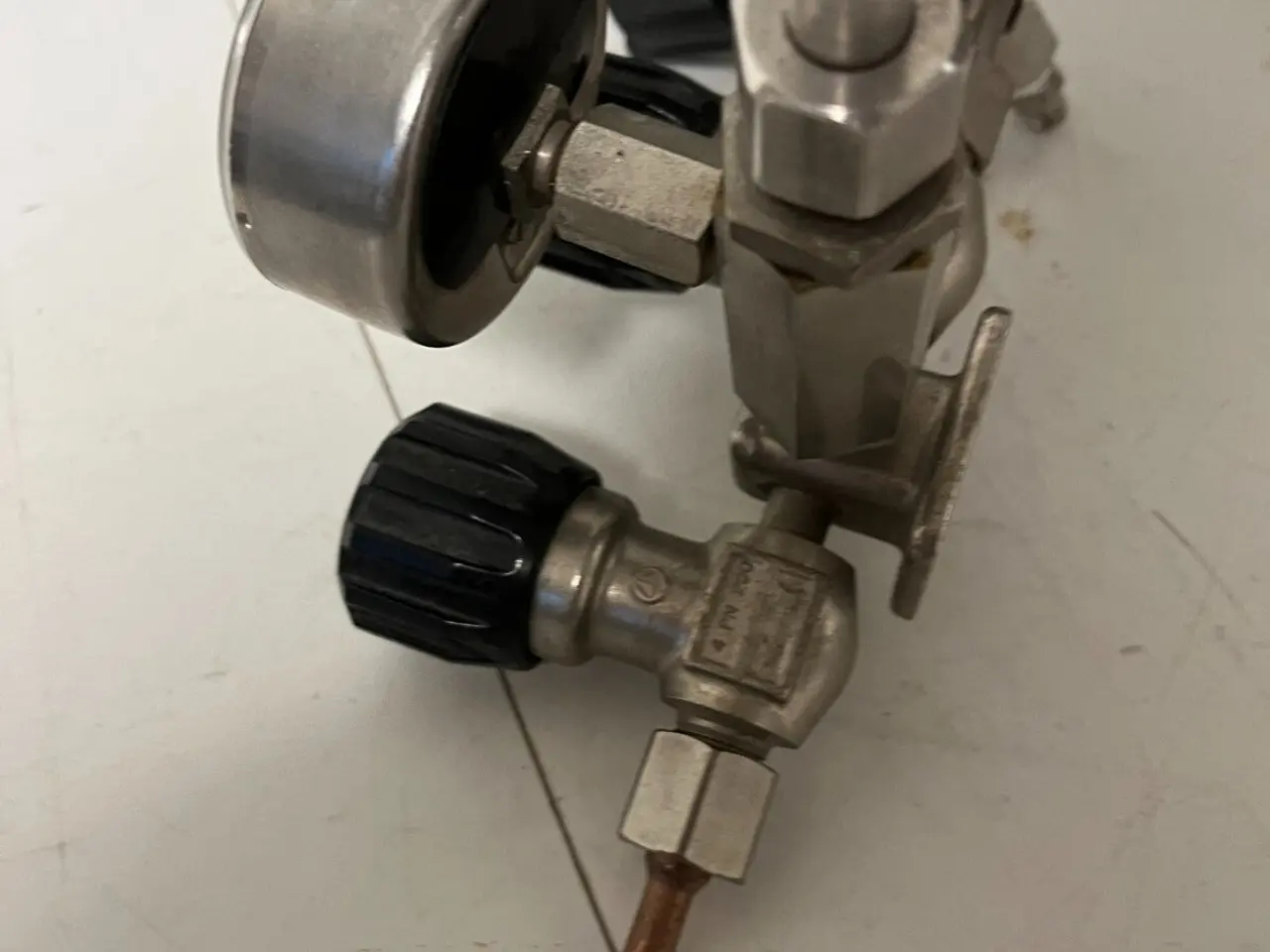 Billede 11 - Messer Griesheim Oxygen Regulator Dual-Stage WIKA