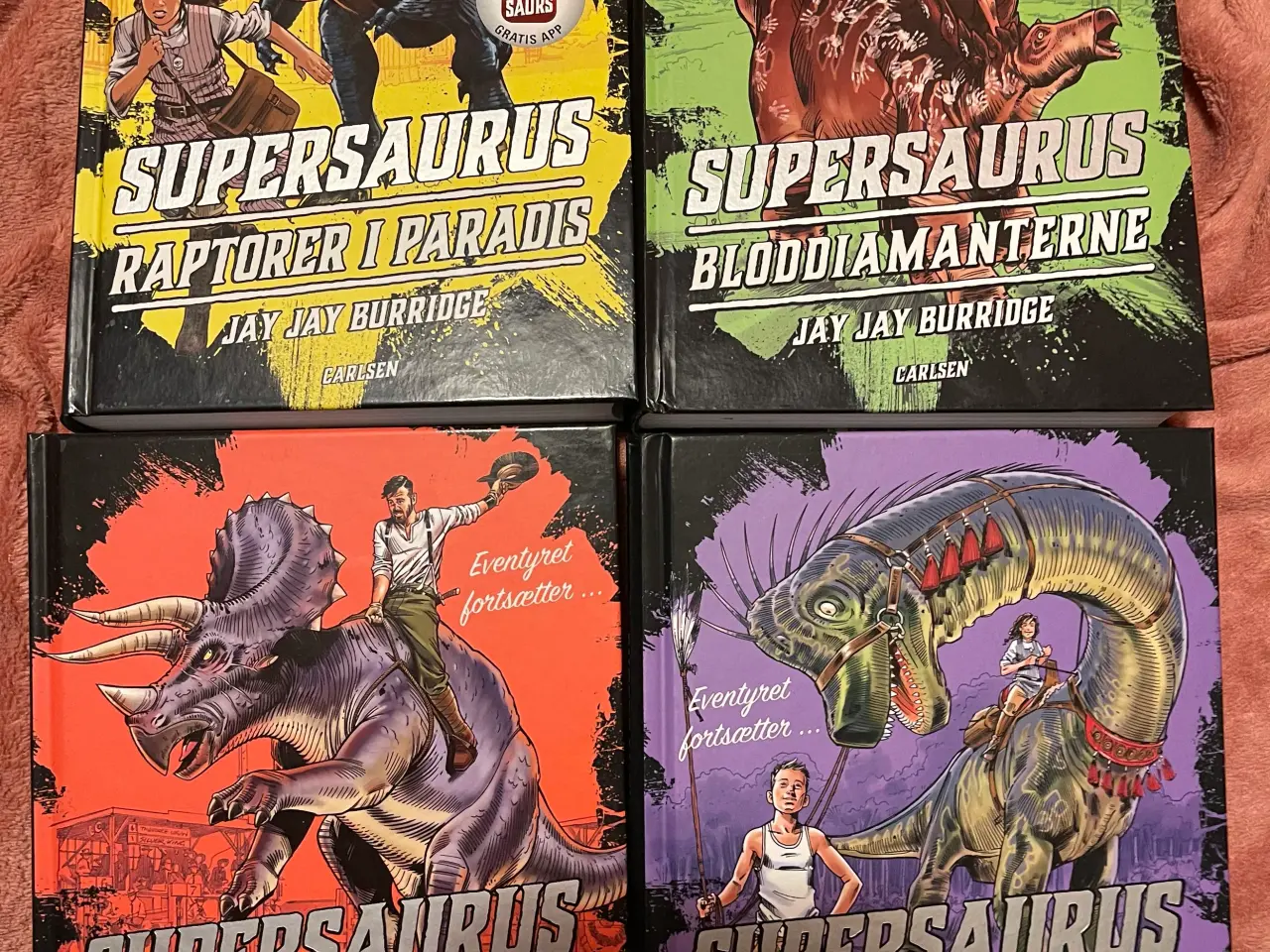 Billede 1 - Supersaurus bog 1-4 af Jay Jay Burridge