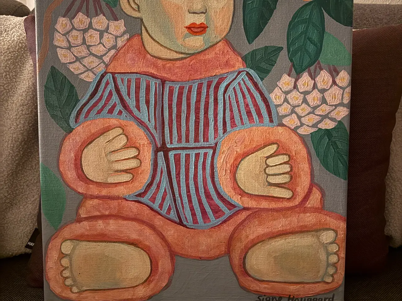 Billede 1 - Signe Hougaard maleri 40x50