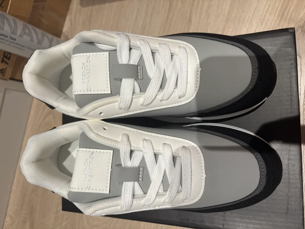 Billede 4 - Sneaker i sort og hvid 