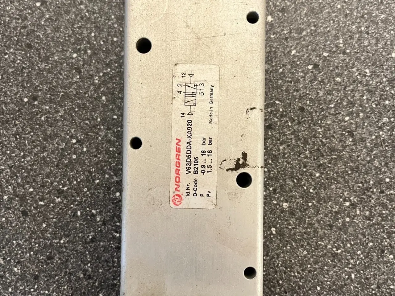 Billede 1 - Norgren Pneumatic magnetventil V63D5DDA-XA020 16 -