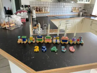 Træ Fødselsdags tog
