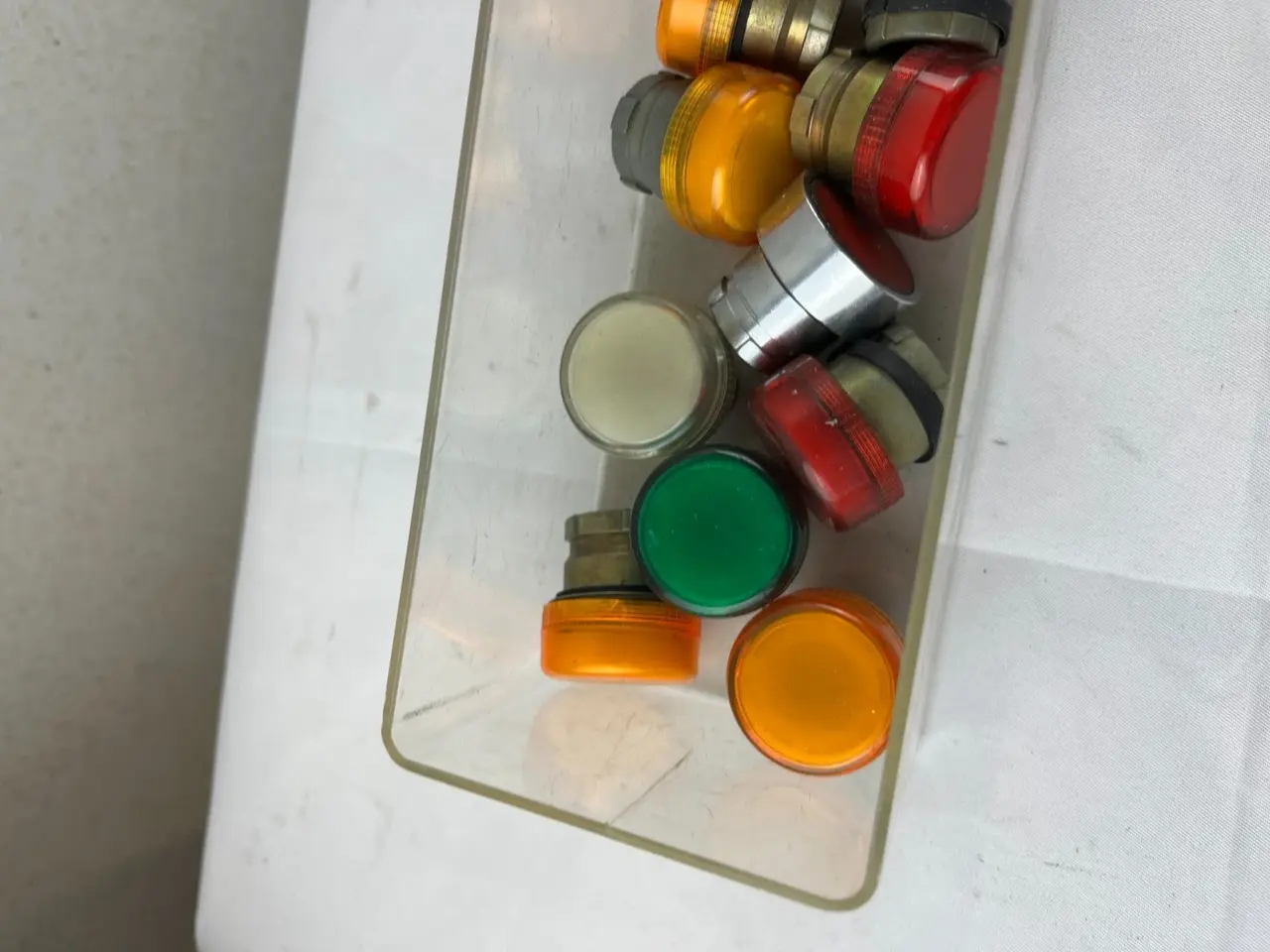 Billede 8 - blandet parti 22mm Pilot Light Indicator Heads Red