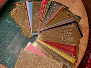 Til salg meget blandet Stickers ark over 3000 d