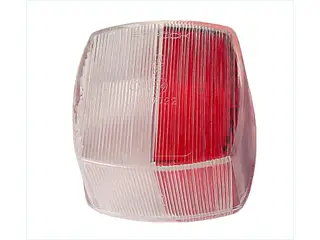 Glas rød/hvid for pos lygte 1001602